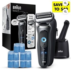 Braun Series 7 Electric Shaver - Black